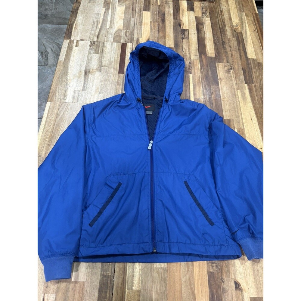 Vintage 1990’s Nike Blue windbreaker Women’s Size Medium
